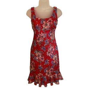 Kensie Bold Red Dress